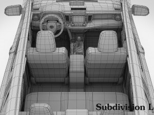 toyota rav4 adventure 2018 rigged Modelo 3D