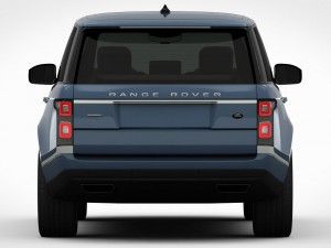 range rover autobiography 2018 detailed interior Model 3D