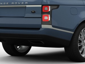 range rover autobiography 2018 detailed interior Model 3D