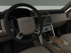 range rover autobiography 2018 detailed interior Model 3D