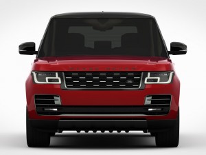 range rover svautobiography dynamic 2018 detailed interior Model 3D