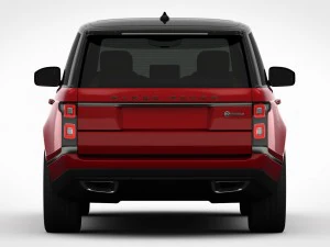 range rover svautobiography dynamic 2018 detailed interior 3D Model