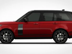 range rover svautobiography dynamic 2018 detailed interior 3D Model