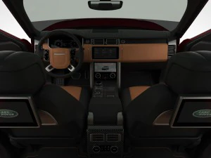 range rover svautobiography dynamic 2018 detailed interior 3D Model