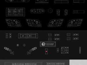 range rover svautobiography dynamic 2018 detailed interior Model 3D