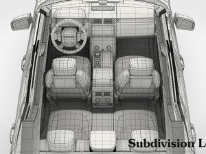 range rover svautobiography dynamic 2018 detailed interior Model 3D