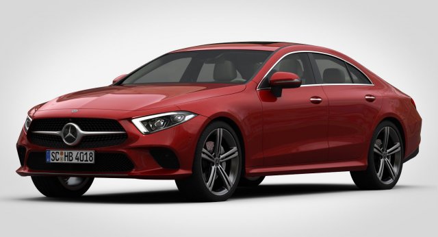 mercedes-benz cls 2019 detailed interior 3D Модель .c4d .max .obj .3ds .fbx .stl .blend 