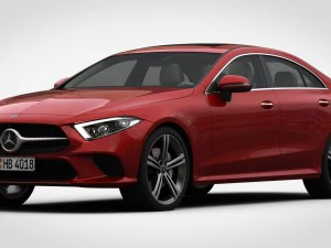 मर्सिडीज-बेंज सीएलएस 2019 विस्तृत इंटीरियर 3D मॉडल