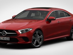 mercedes-benz cls 2019 detailed interior 3D Модель