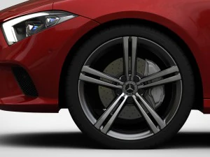 mercedes-benz cls 2019 detailed interior 3D Model