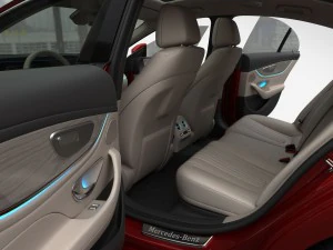 mercedes-benz cls 2019 detailed interior 3D Model
