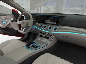mercedes-benz cls 2019 detailed interior 3D Модель