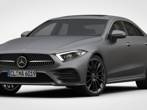mercedes-benz cls amg line 2019 detailed interior 3D 모델