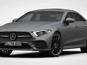mercedes-benz cls amg line 2019 int&eacute;rieur d&eacute;taill&eacute; Modèle 3D