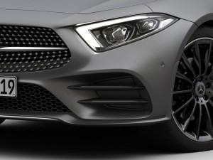mercedes-benz cls amg line 2019 detailed interior 3D 모델