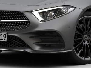 mercedes-benz cls amg line 2019 int&eacute;rieur d&eacute;taill&eacute; Modèle 3D