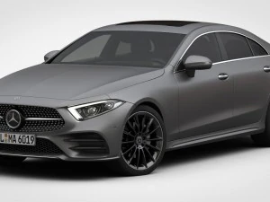 mercedes-benz cls amg line 2019 int&eacute;rieur d&eacute;taill&eacute; Modèle 3D