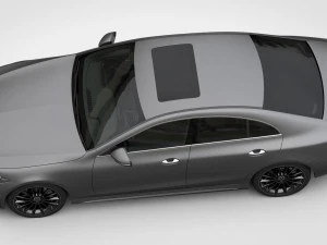 mercedes-benz cls amg line 2019 int&eacute;rieur d&eacute;taill&eacute; Modèle 3D