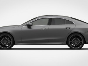 mercedes-benz cls amg line 2019 detailed interior 3D 모델