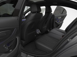 mercedes-benz cls amg line 2019 detailed interior 3D 모델