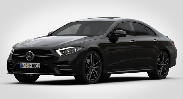 mercedes-amg cls 2019 detailed interior Model 3D .c4d .max .obj .3ds .fbx .stl .blend 