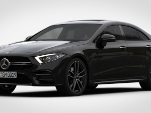 mercedes-amg cls 2019 detailed interior 3D 모델