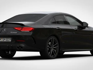 mercedes-amg cls 2019 detailed interior 3D Model