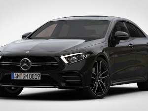 mercedes-amg cls 2019 detailed interior Model 3D