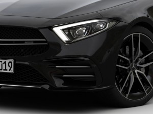 mercedes-amg cls 2019 detailed interior Model 3D