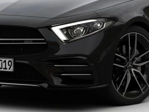 mercedes-amg cls 2019 detailed interior 3D Model