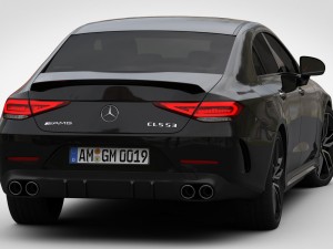 mercedes-amg cls 2019 detailed interior Model 3D