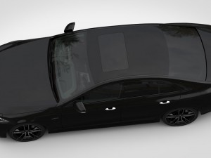 mercedes-amg cls 2019 detailed interior Model 3D