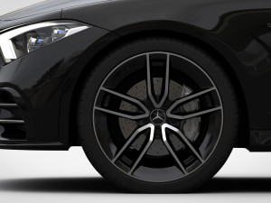 mercedes-amg cls 2019 detailed interior Model 3D