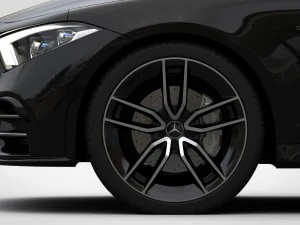 mercedes-amg cls 2019 detailed interior 3D Model