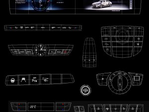 mercedes-amg cls 2019 detailed interior Model 3D