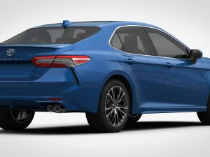 toyota camry se 2018 3D Model