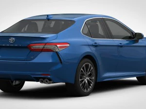 toyota camry se 2018 3D Model