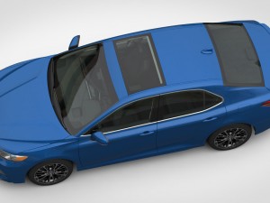 toyota camry se 2018 3D-Modell