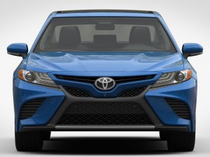 toyota camry se 2018 3D-Modell