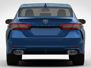 toyota camry se 2018 3D Model