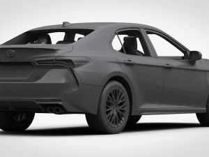 toyota camry se 2018 3D Model
