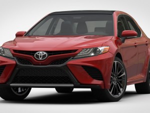 toyota camry xse 2018 detailed interior 3D 模型