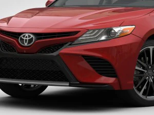 toyota camry xse 2018 detaylı i&ccedil; mekan 3D Model