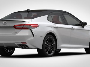 toyota camry xse v6 2018 detaied interior 3D 模型