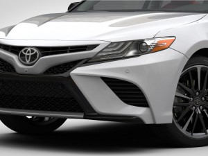 toyota camry xse v6 2018 detaied interior 3D 模型