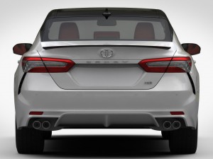 toyota camry xse v6 2018 detaied interior 3D 模型