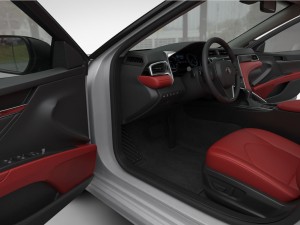 toyota camry xse v6 2018 detaied interior 3D 模型