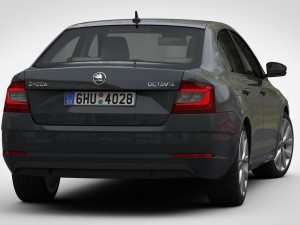 skoda octavia 2017 3Dモデル
