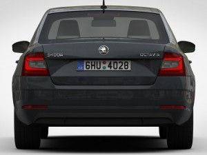 skoda octavia 2017 3Dモデル