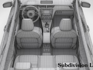skoda octavia 2017 3Dモデル